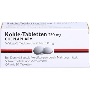 KOHLE Tabletten Produktbild