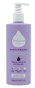 Kokoso Baby Gentle Hair & Body Wash 200 ml produktbilde