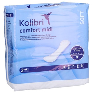 KOLIBRI comfort Einlagen anatomisch midi Produktbild