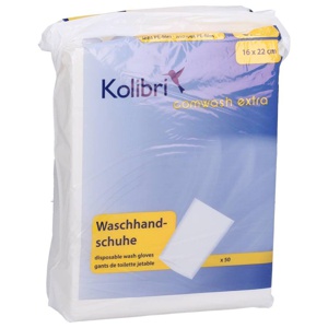 KOLIBRI comwash extra Waschhandschuh unfol.16x24cm Produktbild
