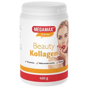 Kollagen Beauty Megamax Pulver, 400 g Pulver Produktbild