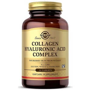 Kollagen-Hyaluronsäure-Komplex 30 Tabletten Solgar Produktbild