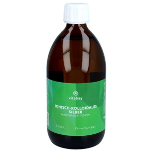 KOLLOIDALES SILBER 100 ppm Reinheitsstufe 99,99% Produktbild