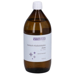 Kolloidales Zink 50 Ppm Reinheitsstufe 99,99%, 1000 ml Flüssigkeit Produktbild