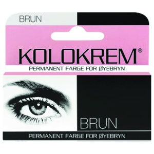 Kolokrem Øyenbrynsfarge, Brun, 1 stk. produktbilde