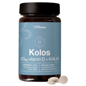 Kolos Vitamin D + Kalk 180 stk. produktbillede