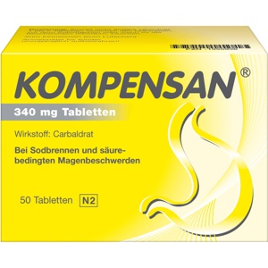 KOMPENSAN Tabletten 340 mg Produktbild
