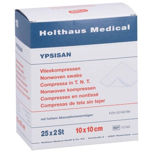 KOMPRESSEN YPSISAN 10x10 cm steril Produktbild
