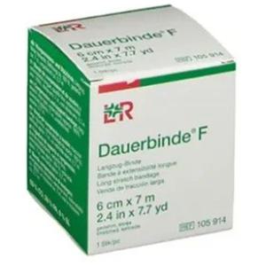 Kompressionsbinda Dauer F - 6cmx7m långstr 160% 1p produkt bild