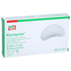 KOMPREX Schaumgummi Kompr.Gr.0 nierenf. Produktbild