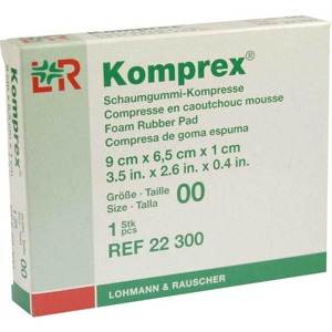 KOMPREX Schaumgummi Kompr.Gr.00 oval Produktbild