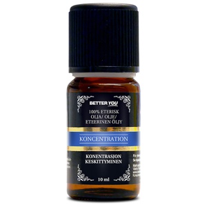 Koncentrationsolja EKO Eterisk - 10 ml produkt bild