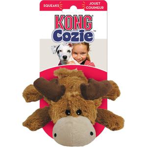 KONG Cozie Marvin Moose - Stl. XL: L 34 x B 30 x H 13 cm produkt bild
