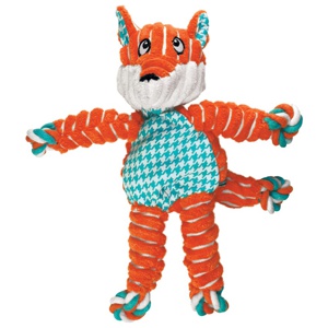 Kong Floppy Knots Fox - Stl. S/M: L 25 x B 22 x H 15 cm produkt bild