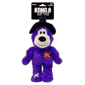 KONG Hundespielzeug WildKnots Halloween Hexen-Bär, lila Produktbild