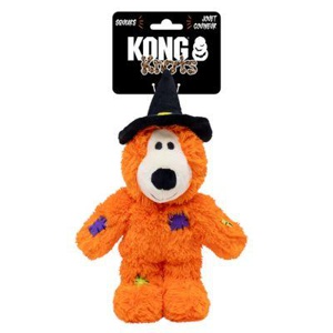 KONG Hundespielzeug WildKnots Halloween Hexen-Bär, orange Produktbild