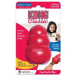 Kong Classic Röd M 9 x 6 cm produkt bild
