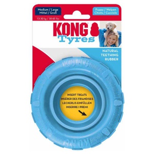 Kong Puppy tuggdäck - Storlek M/L: Ø 11,4 x H 3,8 cm produkt bild