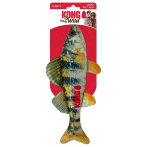 Kong vattenleksak Wild Shieldz abborre - Storlek M: L 28 x B 5 x H 7,6 cm produkt bild