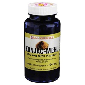 KONJACMEHL 600 mg Kapseln Produktbild