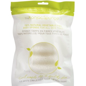 Konjac Sponge Body Hvid 1 stk produktbillede