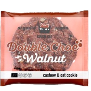 Kookie Cat Double Choc Walnut Ø - 50 g produktbillede