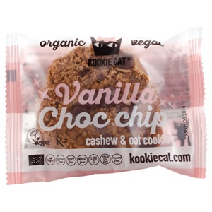 Kookie Cat Økologisk   Vanilla Choc Chip produktbillede