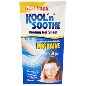Kool 'n' Soothe Trial Pack Migraine Sheets Pack of 2 product image