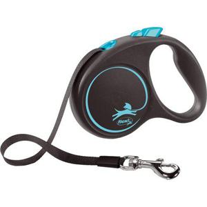 Flexi Automatisk snor Black Design S 5 m Blå produkt bild