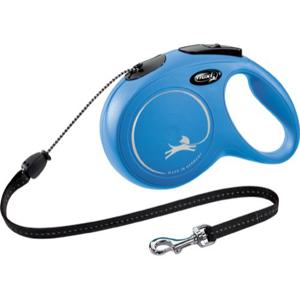 Koppel Flexi New Classic Cord Blå M 8 m produkt bild