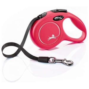 Koppel Flexi New Classic Tape Röd XS 3 m produkt bild