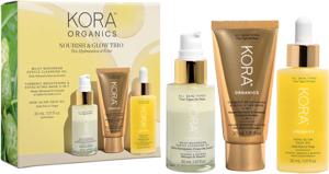 KORA Organics Nourish & Glow Trio 30 + 30 + 30 ml 90 ml produkt bild