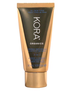 Kora Organics Turmeric Brightening & Exfoliating Mask 2-in-1 30 ml Produktbild