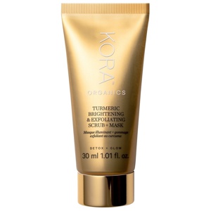 KORA Organics Turmeric Brightening & Exfoliating Mask 2-in-1 30 ml produktbilde