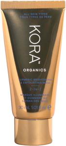 KORA Organics Turmeric Brightening & Exfoliating Mask 2-in-1 30 ml produkt bild