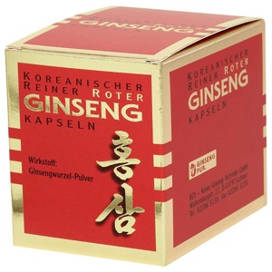 Koreanischer Reiner Roter Ginseng Kapseln 300mg 100 St Kapseln Produktbild