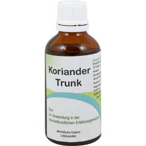 Koriander Trunk Tropfen, 50 ml Tropfen Produktbild