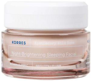 KORRES Apothecary Wild Rose Night-Brightening Sleeping Facial 40 ml produkt bild