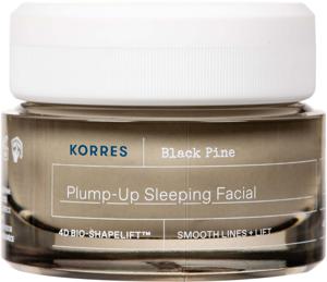 KORRES Black Pine Plump-Up Sleeping Facial 40 ml produkt bild