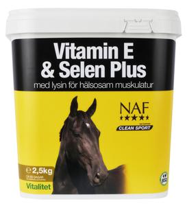 Kosttillskott NAF Vitamin E Selen & Lysin Pulver 25 kg produkt bild