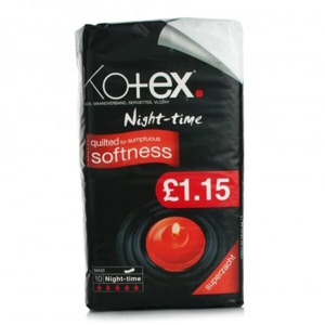 Kotex Maxi Night Time Pads 10s product image