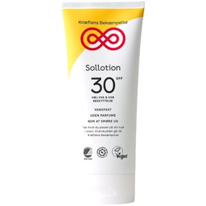 Kræftens Bekæmpelse Sollotion SPF30 - 200 ml. produktbillede