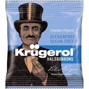 Krügerol Halsbonbons zuckerfrei Produktbild