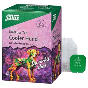 KRAFTTIER Tee Cooler Hund Bio Salus Filterbeutel Produktbild