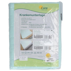 KRANKENUNTERLAGE waschbar 75x90 cm Produktbild