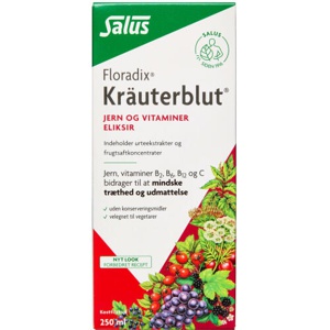 Floradix Kräuterblut - 250 ml produktbillede