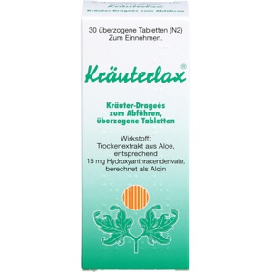 KRAeUTERLAX-Dr-Henk-15-mg-Kraeuterdrag-z-Abfuehren Produktbild