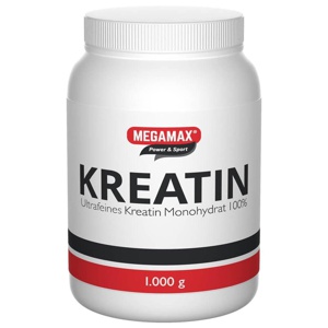 KREATIN MONOHYDRAT 100% Megamax Pulver Produktbild