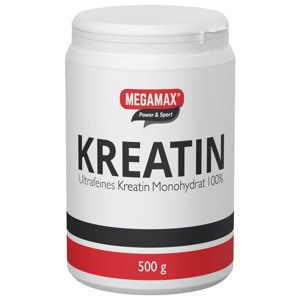 KREATIN MONOHYDRAT 100% Megamax Pulver 500 g Pulver Produktbild