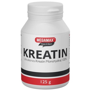KREATIN MONOHYDRAT 100% Megamax Pulver Produktbild